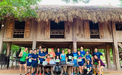 Test hệ thống kỹ thuật mở đường chuẩn bị cho Ecopark Marathon 2020