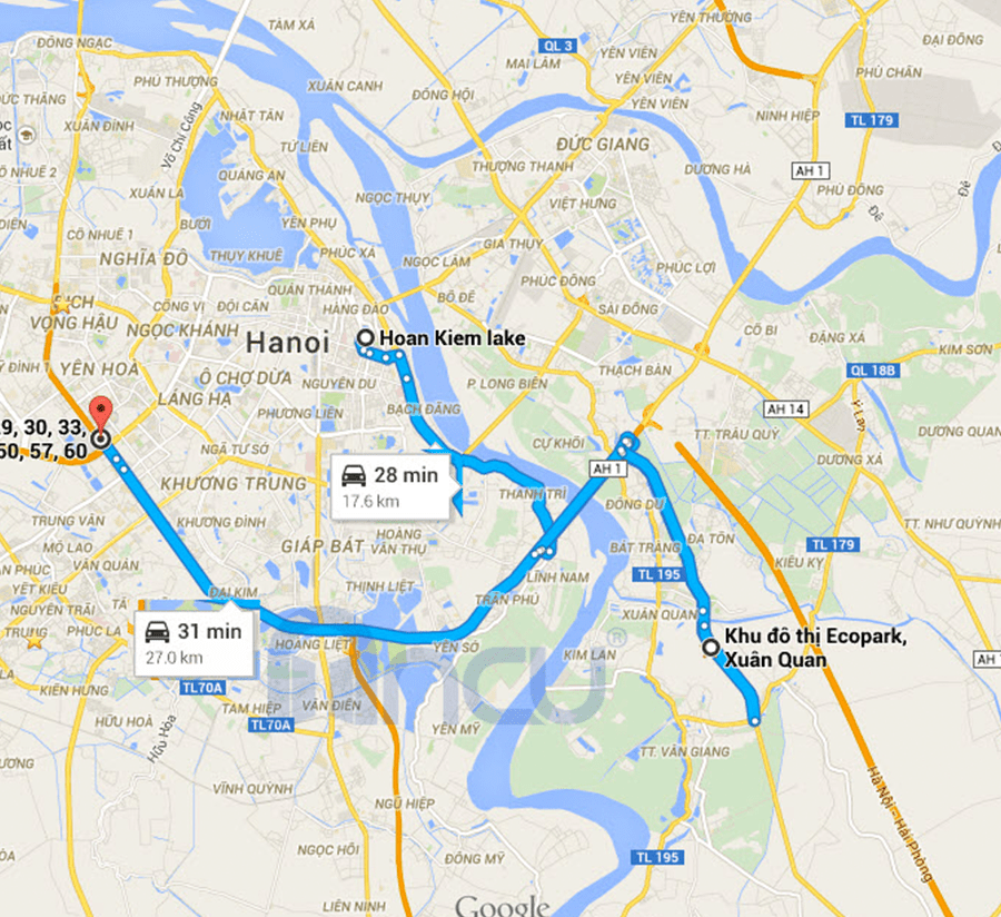 From Hanoi to Ecopark