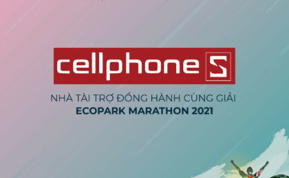 CELLPHONES NHÀ TÀI TRỢ ĐỒNG HÀNH CÙNG GIẢI CHẠY ECOPARK MARATHON 2021