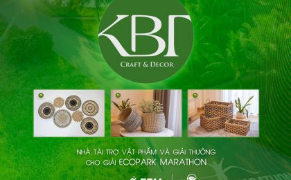 KBT CRAFT & DECOR: ĐỒNG HÀNH CÙNG ECOPARK MARATHON 2023