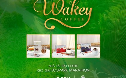 WAKEY COFFEE: NHÀ TÀI TRỢ COFFEE CHO GIẢI ECOPARK MARATHON