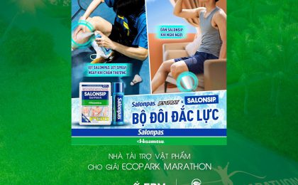 Hisamitsu Vietnam: NHÀ TÀI TRỢ VẬT PHẨM RACEKIT CHO GIẢI ECOPARK MARATHON