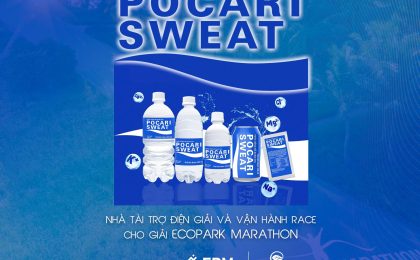 POCARI: NHÀ TÀI TRỢ ĐIỆN GIẢI VÀ VẬN HÀNH RACE CHO GIẢI ECOPARK MARATHON