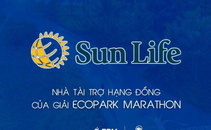 SUN LIFE VIỆT NAM ĐỒNG HÀNH CÙNG GIẢI CHẠY ECOPARK RUN 2023